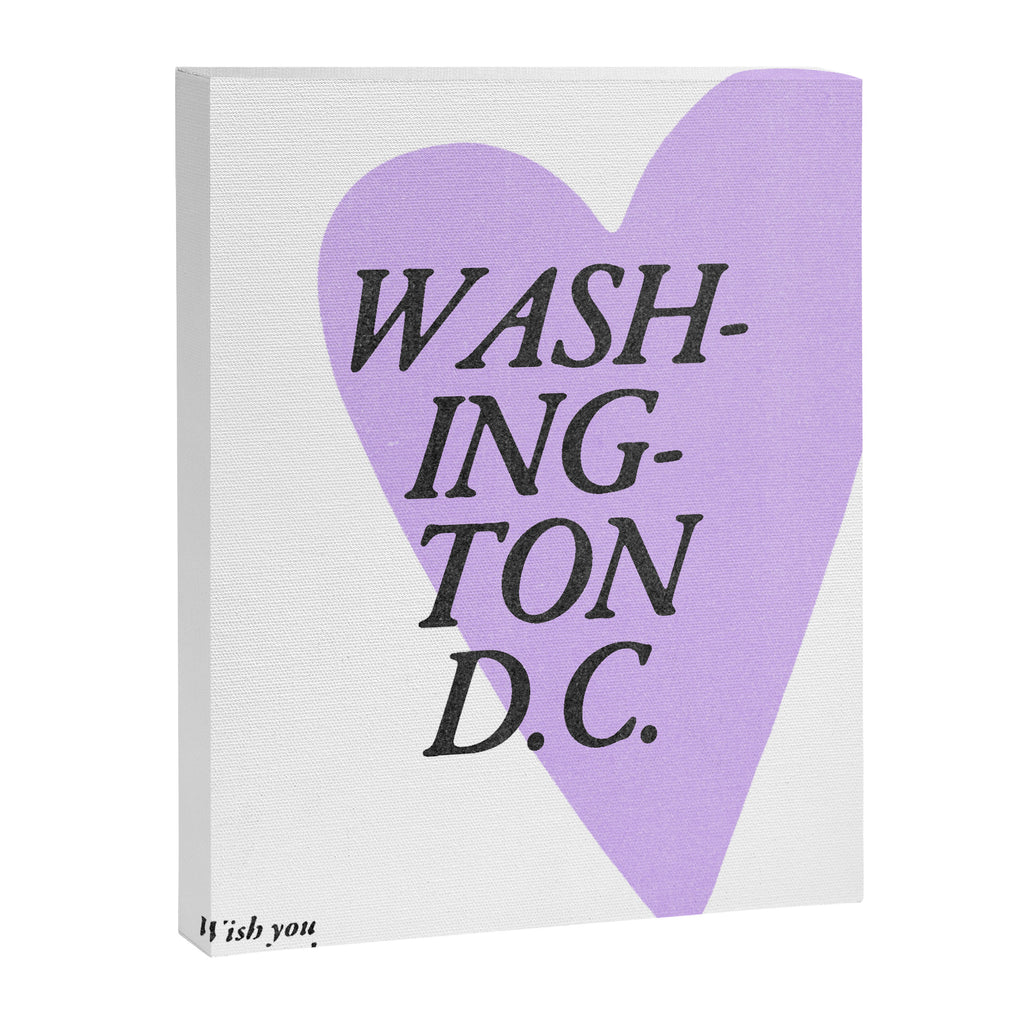 Wish you were here - Washington D C Canvas Print Gallery Image 6