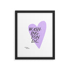 Wish you were here - Washington D C Framed Art Print Gallery Image 5