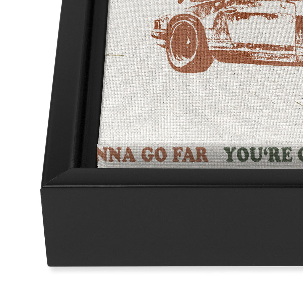 You're Gonna Go Far Framed Canvas Print Gallery Image 3