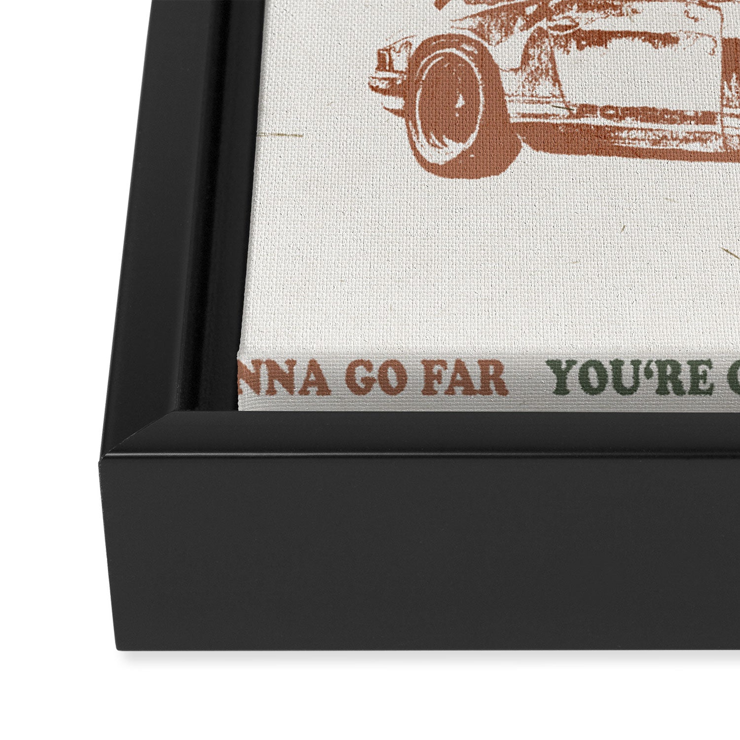 You're Gonna Go Far Framed Canvas Print Gallery Image 3