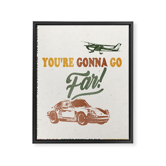 You're Gonna Go Far Framed Canvas Print Gallery Image 1