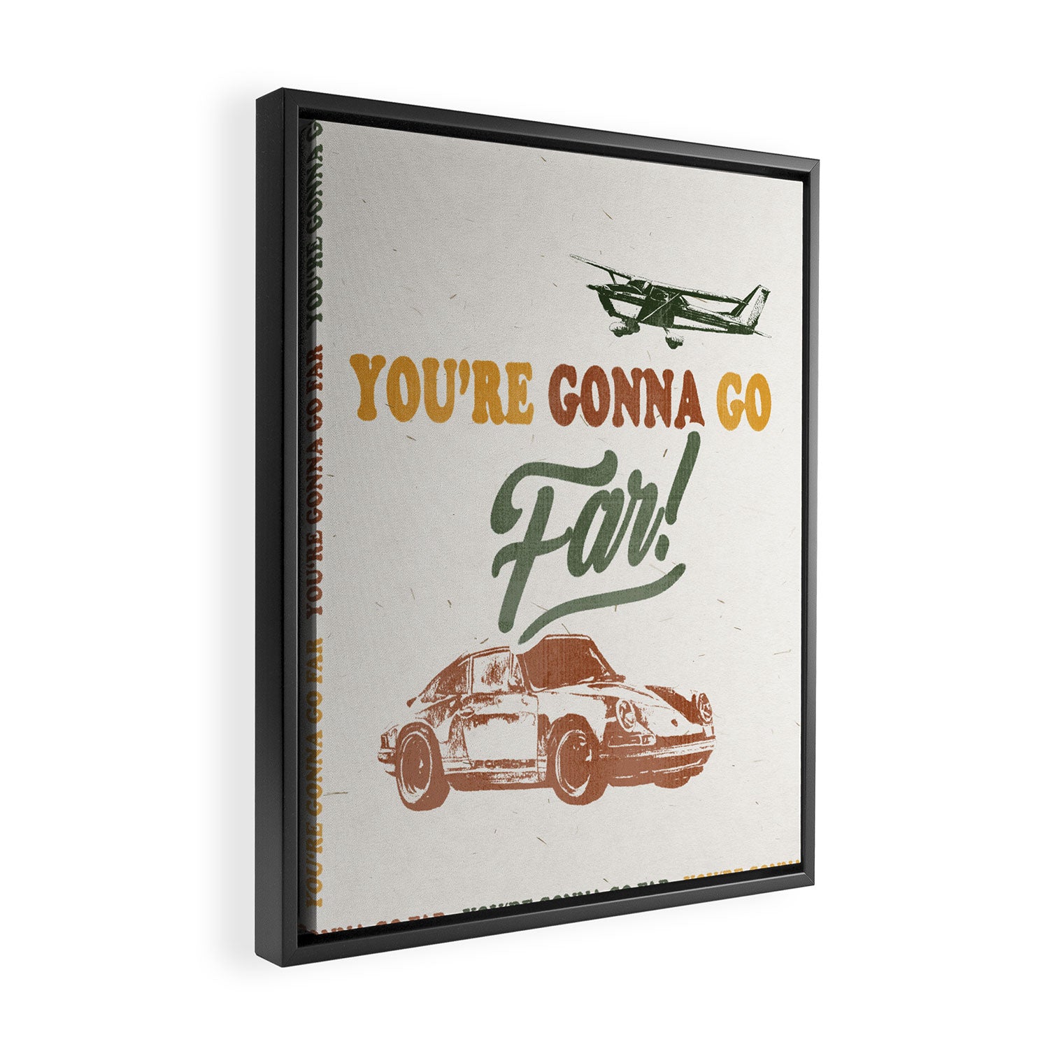 You're Gonna Go Far Framed Canvas Print Gallery Image 2