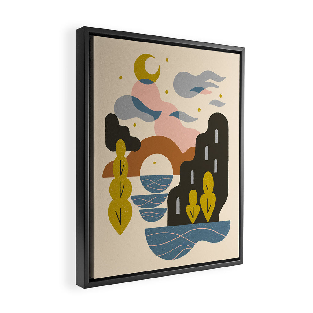 A Restful Place Framed Canvas Print Gallery Image 2