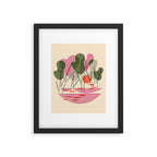 Abstract Forest Framed Art Print Gallery Image 6
