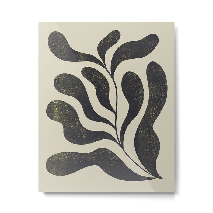 Abstract Plant No. 1 Metal Print Gallery Image 1