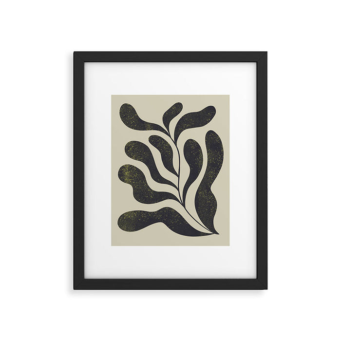 Abstract Plant No. 1 Framed Art Print Gallery Image 1