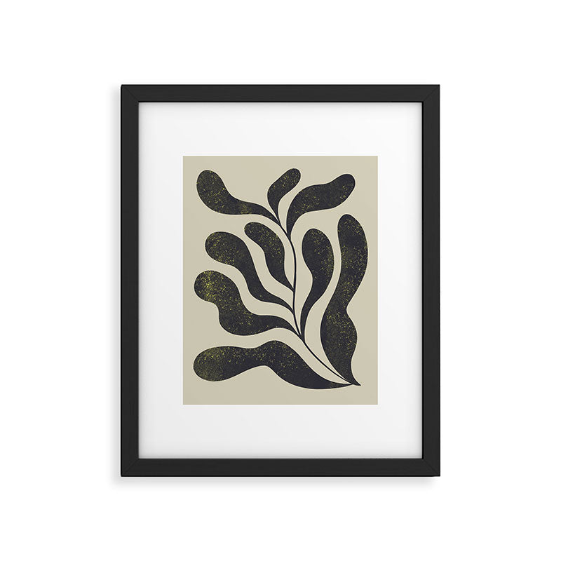 Abstract Plant No. 1 Framed Art Print Gallery Image 5