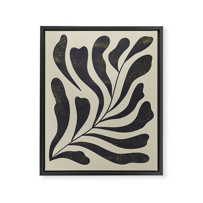 Abstract Plant No. 2 Framed Canvas Print Gallery Image 1