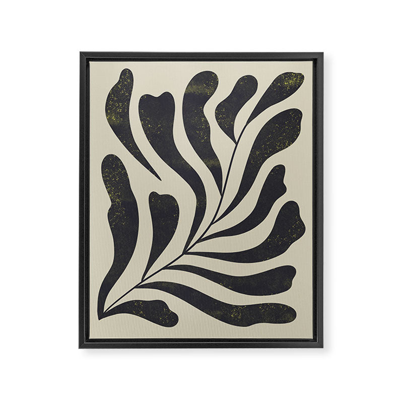 Abstract Plant No. 2 Framed Canvas Print Gallery Image 6