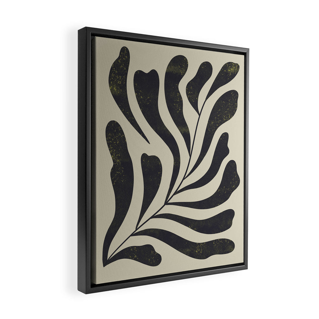 Abstract Plant No. 2 Framed Canvas Print Gallery Image 2