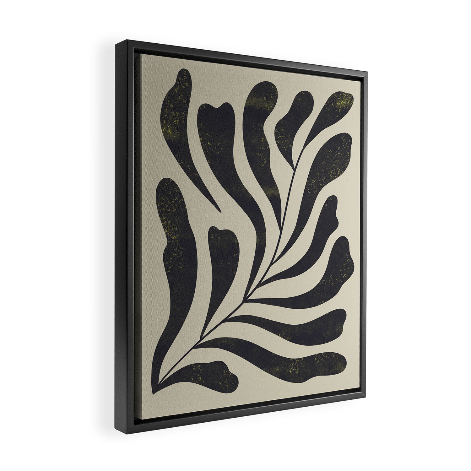 Abstract Plant No. 2 Framed Canvas Print Gallery Image 2