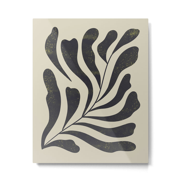 Abstract Plant No. 2 Metal Print Gallery Image 1