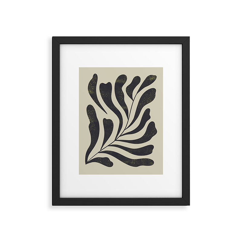 Abstract Plant No. 2 Framed Art Print Gallery Image 5