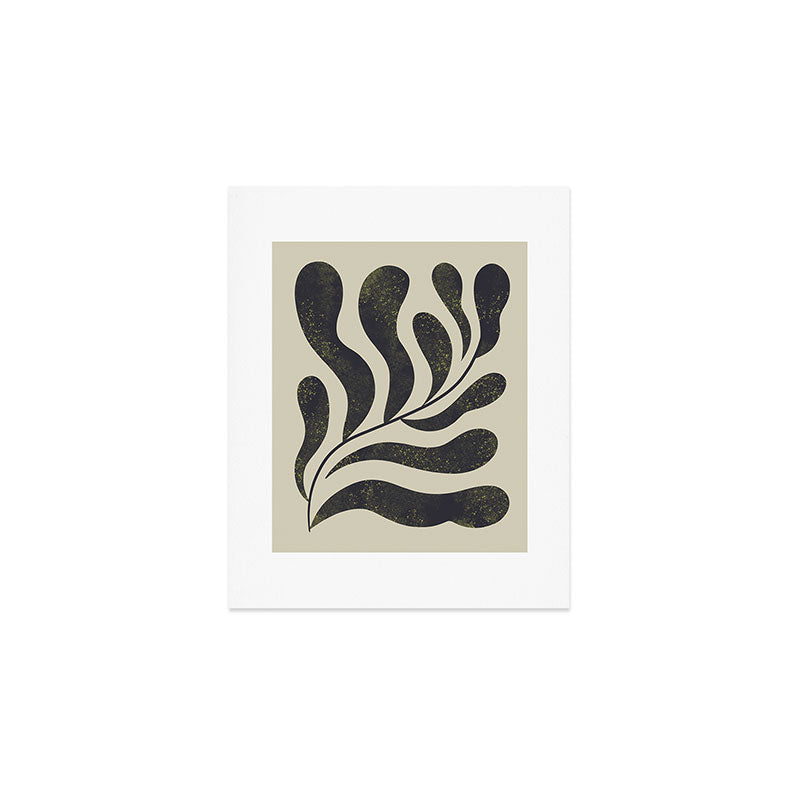 Abstract Plant No. 3 Art Print Gallery Image 1