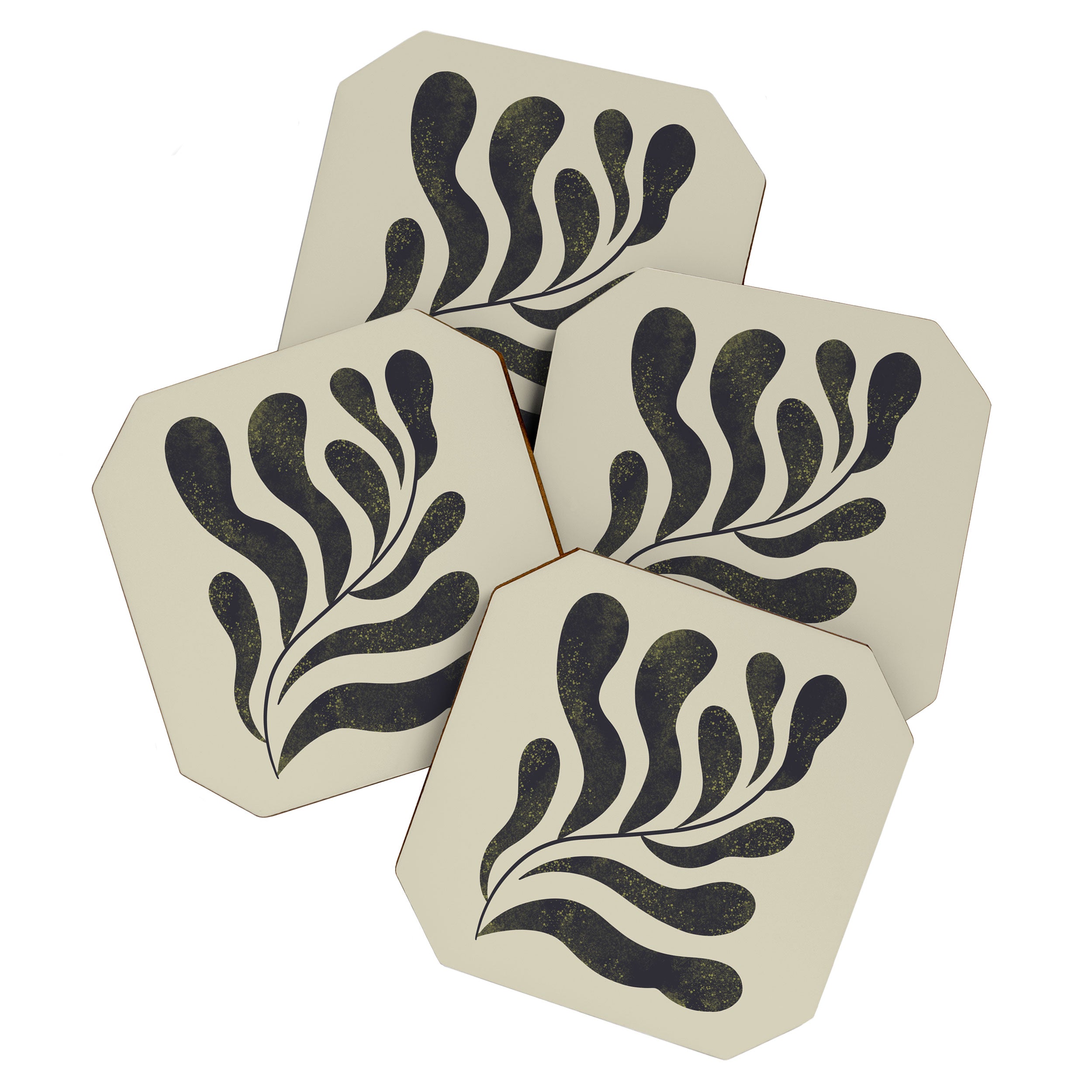 Abstract Plant No. 3 Coaster Gallery Image 1