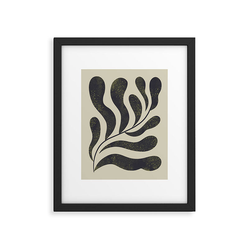 Abstract Plant No. 3 Framed Art Print Gallery Image 5