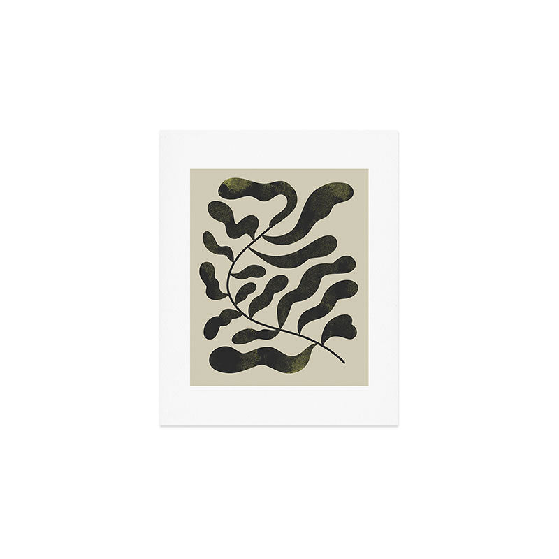 Abstract Plant No. 4 Art Print Gallery Image 1