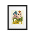 Adobe Village at Sunset Framed Art Print Gallery Image 5