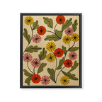 Autumn Mums Framed Canvas Print Gallery Image 6