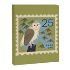 Barn Owl Postage Stamp Canvas Print Gallery Image 8