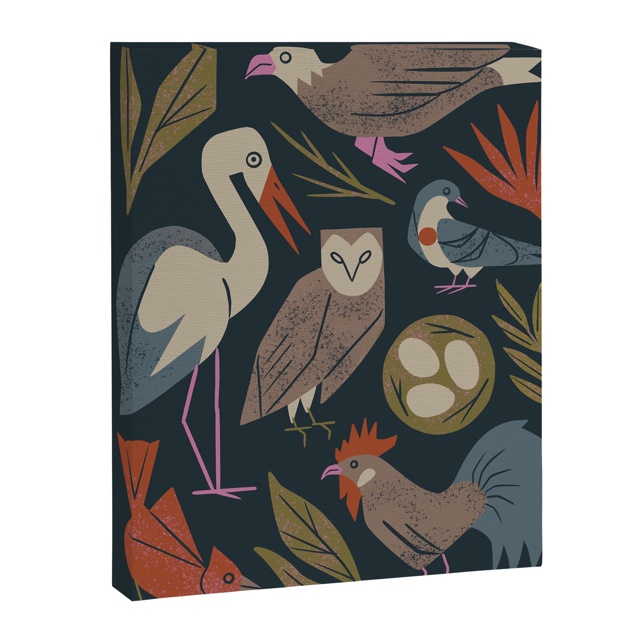 Bird Friends Canvas Print Gallery Image 6