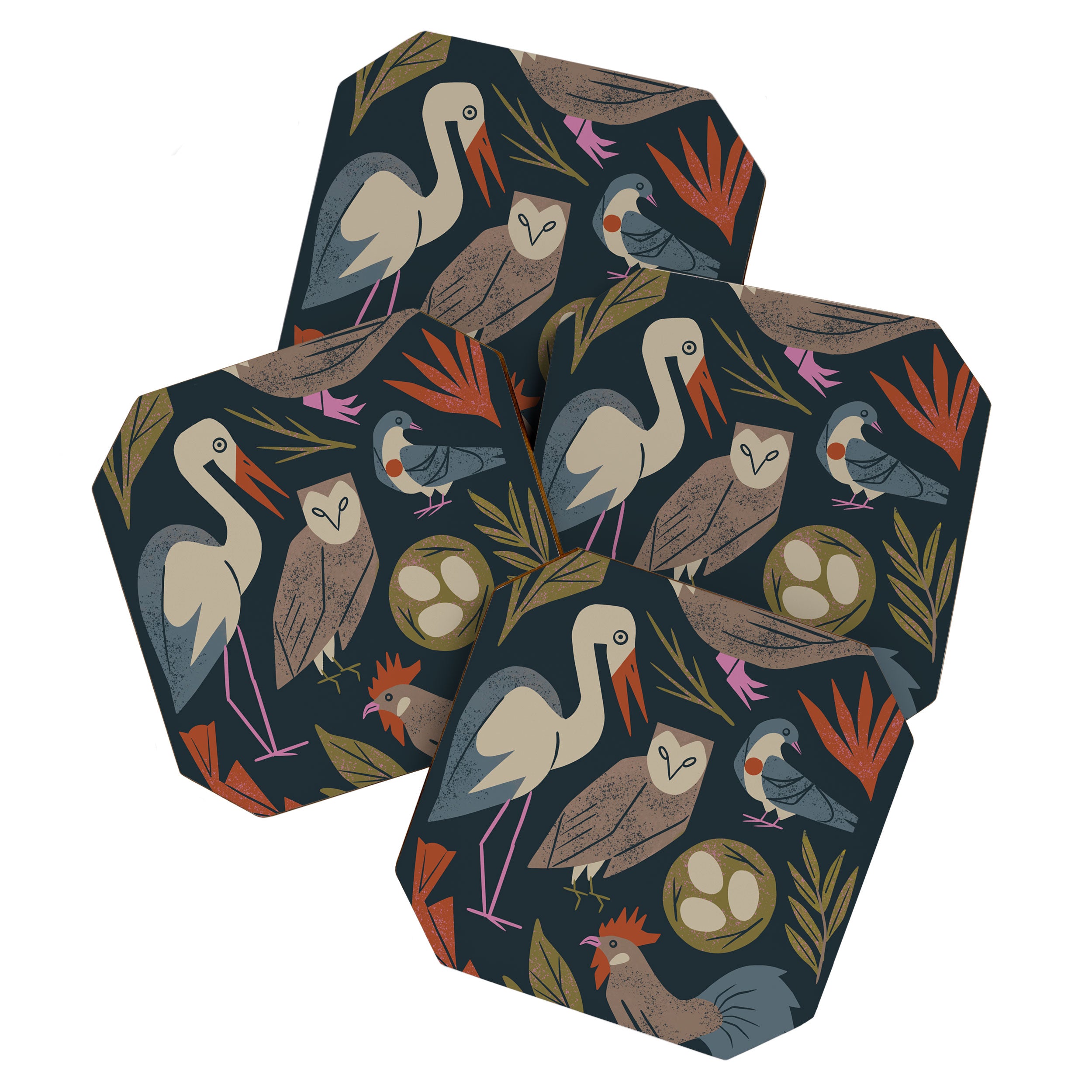 Bird Friends Coaster Gallery Image 1