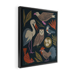 Bird Friends Framed Canvas Print Gallery Image 2