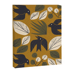 Birds and Leaves Grid Canvas Print Gallery Image 8