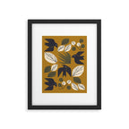 Birds and Leaves Grid Framed Art Print Gallery Image 6