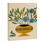 Bouquet in Gold Vase Canvas Print Gallery Image 8