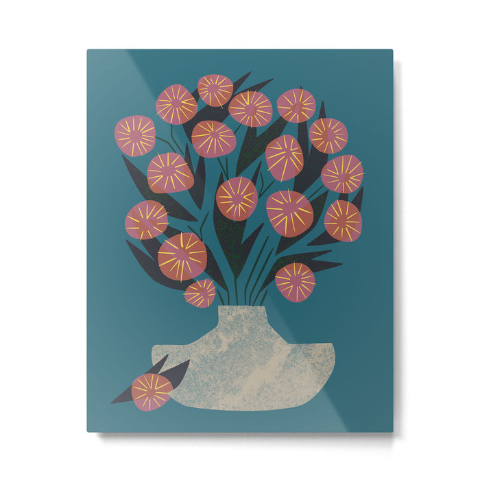 Bouquet Still Life Metal Print Gallery Image 1