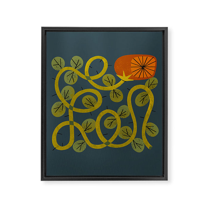 Bramble Rose No. 2 Framed Canvas Print Gallery Image 1
