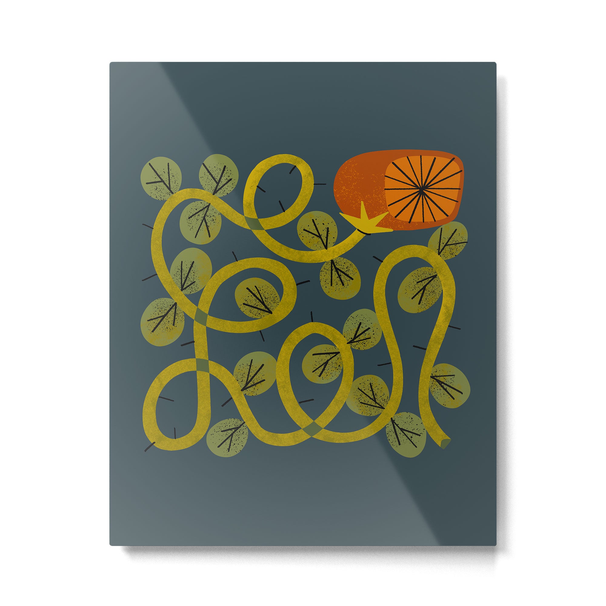 Bramble Rose No. 2 Metal Print Gallery Image 6