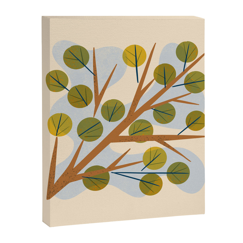 Branch and Leaves Canvas Print Gallery Image 8