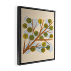 Branch and Leaves Framed Canvas Print Gallery Image 2