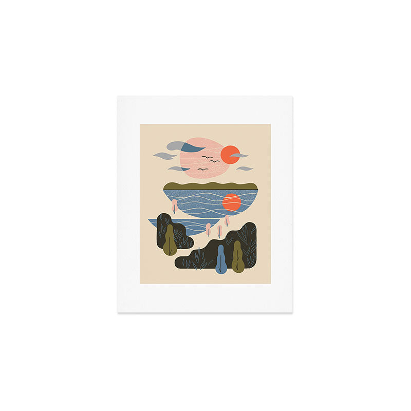 By The Sea Art Print Gallery Image 1