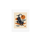Cat At Play Art Print Gallery Image 1