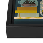 Collected by the Naturalist Framed Canvas Print Gallery Image 3