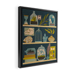 Collected by the Naturalist Framed Canvas Print Gallery Image 2