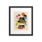 Cozy Village Framed Art Print Gallery Image 5