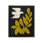 Dove and Branch Framed Canvas Print Gallery Image 6