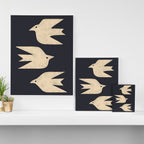 Doves In Flight Canvas Print Gallery Image 3