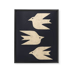 Doves In Flight Framed Canvas Print Gallery Image 6