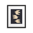 Doves In Flight Framed Art Print Gallery Image 5