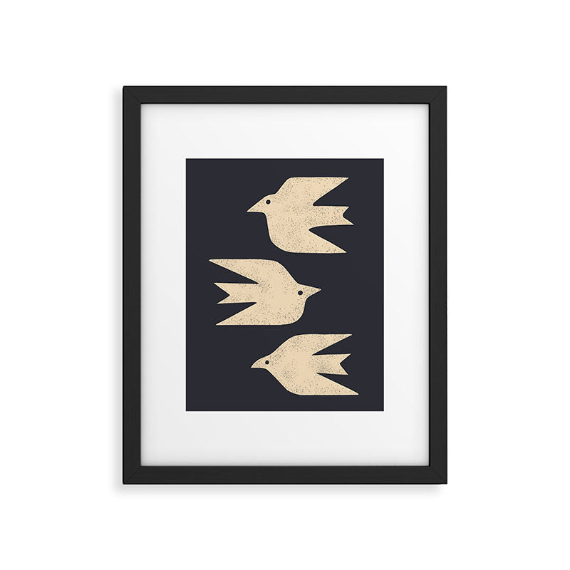 Doves In Flight Framed Art Print Gallery Image 5