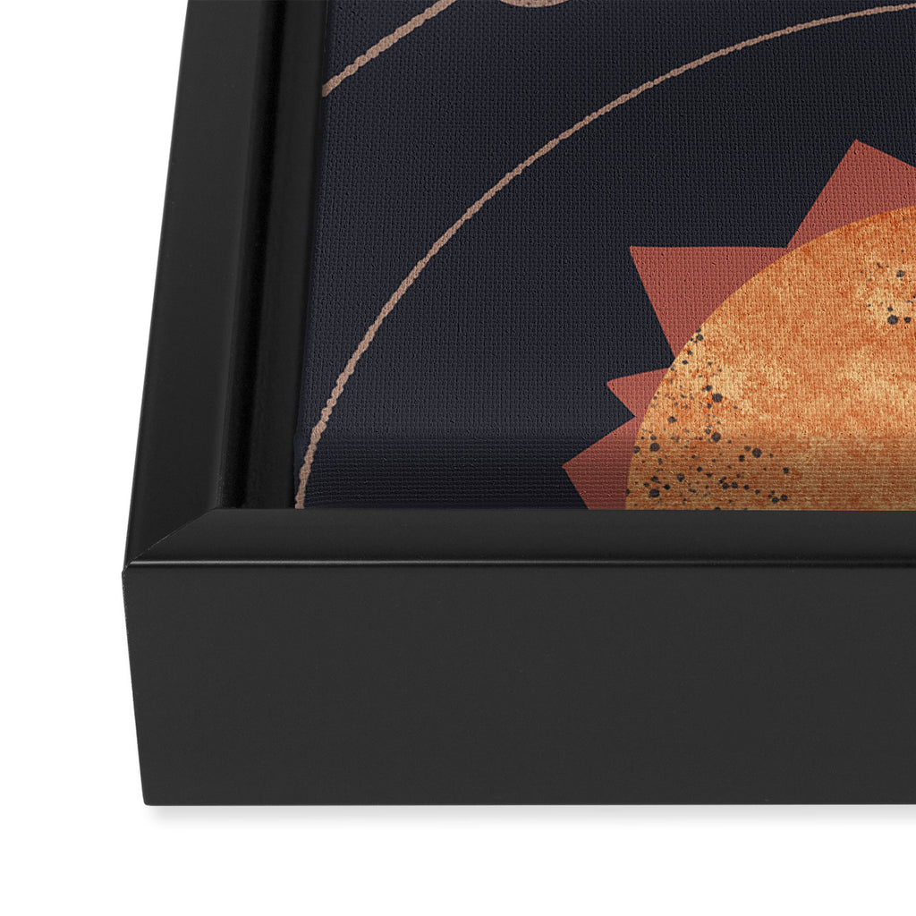 Equal Orbit Framed Canvas Print Gallery Image 3