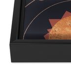 Equal Orbit Framed Canvas Print Gallery Image 3