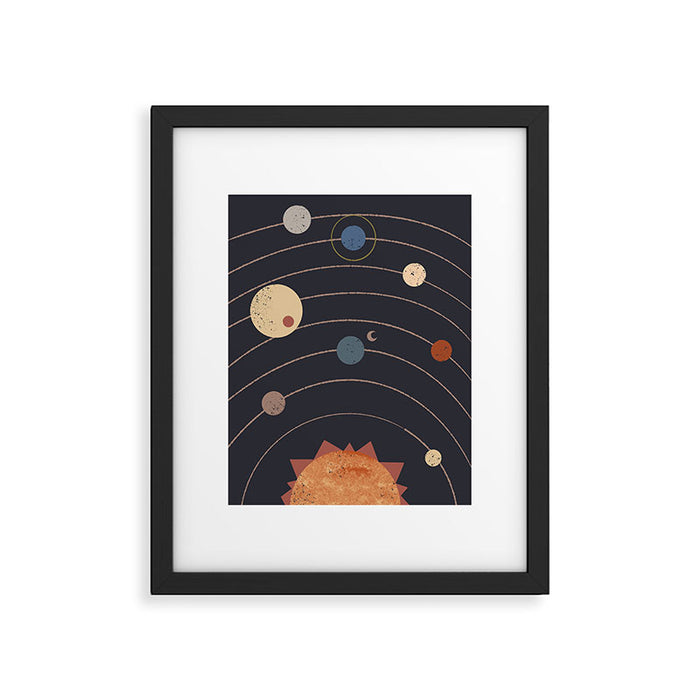 Equal Orbit Framed Art Print Gallery Image 1