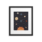 Equal Orbit Framed Art Print Gallery Image 5