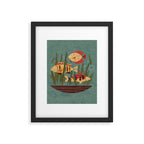 Fish and Seaweed Framed Art Print Gallery Image 6